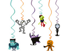 Monsters Halloween swizzlers - 6 buc.