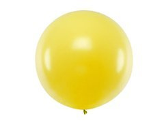 Balon gigant cu diametrul de 1 m - galben pastel.