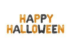 Balon din folie Halloween fericit - 46 cm