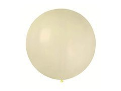 Balon gigant 85 cm în diametru - ecry pastel - 1 buc.
