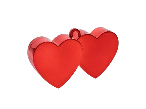 Inimi roșii balon greutăți - 130 g