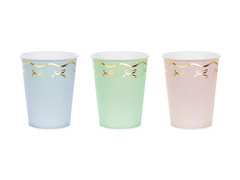 Cupe aniversare Cocards - 220 ml - 6 buc.