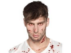 Lentile de contact pătate de sânge - 7 zile