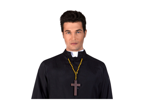 Colier preoțesc cu cruce de lemn