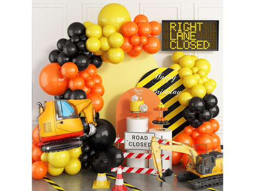 Set de baloane pentru construcția ghirlandei de baloane - 104 buc.