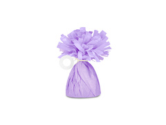 Greutate de hârtie pentru baloane umplute cu heliu - violet - 140 g