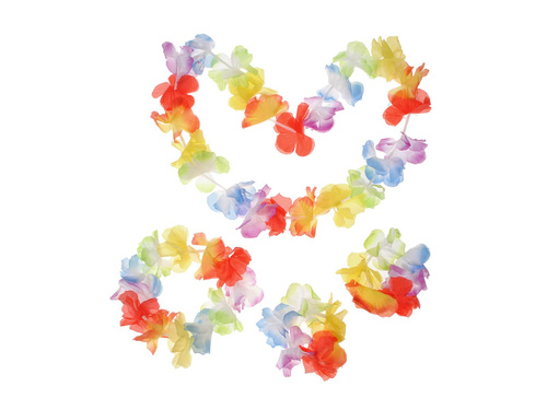 Set - set hawaiian colorat - 4 piese