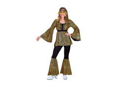 Costum disco din anii '70 - valuri aurii