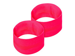 Disco 80s neon roz brățări - 2 buc.