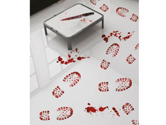 Halloween Bloody Footprints Autocolante