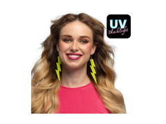 Flash neon galben UV cercei