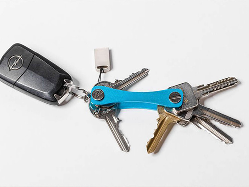 Organizator de chei - albastru