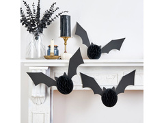 Halloween Paper Bat Hanging Decorație - ??? cm - 1 buc.