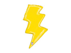 Balon din folie în formă de fulger - 31" - 1 buc.