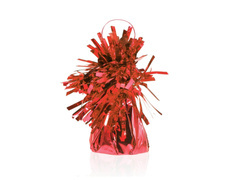 Greutăți din folie pentru baloane umplute cu heliu - roșu - 145 g