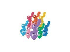 Forme de baloane Duckies mix de culori - 50 buc