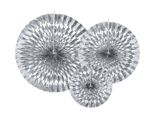 Pandantiv rozete din argint - 3 buc.