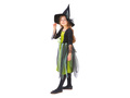 Costum vrăjitoare verde - 1 buc.