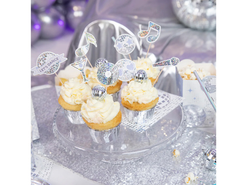 Picuri Disco argintii - 8 buc.