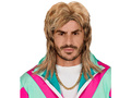 Peruca disco blondă pentru bărbați