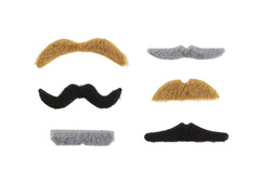 Modele mixte autoadezive pentru mustață - 6 buc.
