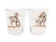 Cupe aniversare Horsies - 250 ml - 6 buc.
