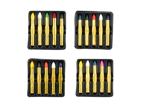 Creioane colorate pentru pictură pe față - 5 buc.