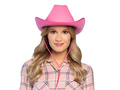 Pălărie de cowboy roz - 1 buc.
