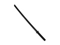 Ninja katana din lemn negru - 100 cm