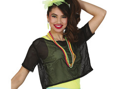 Cămașă neagră de cabaret pentru femei