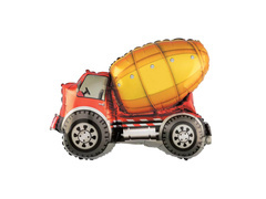 Balon din folie Camion de beton - 82 cm - 1 buc.