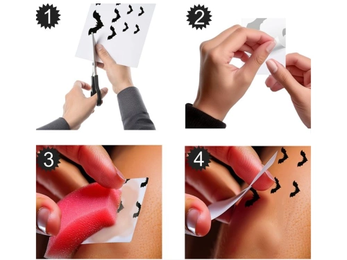 Tatuaje de liliac lavabile - 16 buc.