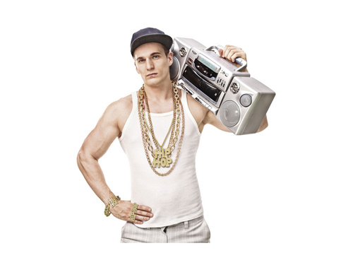 Brățară hip-hop din aur