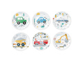 Farfurii aniversare Cars - 18 cm - 6 buc.