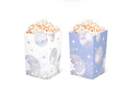 Cutii de popcorn Silver Disco - 6 buc.