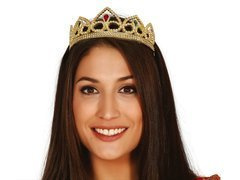 Tiară cu diademă din aur - 1 buc.