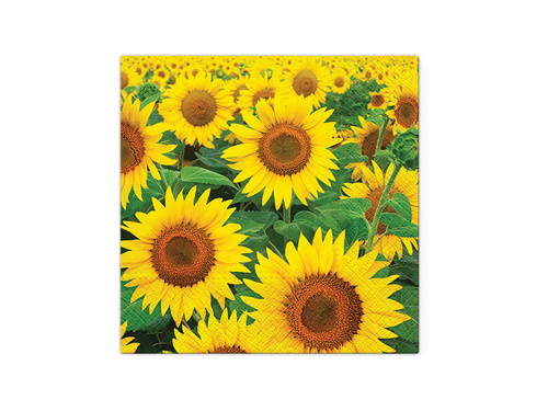 Șervețele floarea-soarelui - 33 cm - 20 buc.