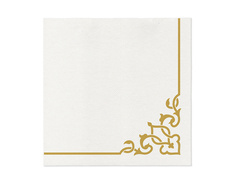 Șervețele Golden Frame - 40 cm - 50 buc.