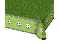 Pânză de masă pentru ziua de naștere fotbal - 130x180 cm - 1 buc.