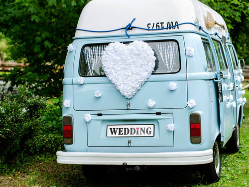 Trandafiri autocolante albe pentru mașină - 9 cm - 24 buc.