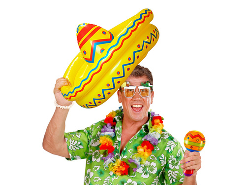 Sombrero decor gonflabil - 50 cm - 1 buc.