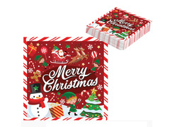 Șervețele Merry Christmas - 33 cm - 20 buc.