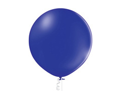 Balon latex albastru închis pastel - uriaș 90 cm - 1 buc.