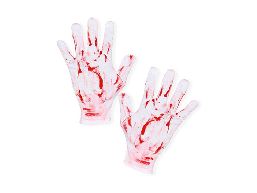 Mănuși pătate cu sânge pentru adulți