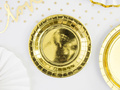 Farfurii de aur - 18 cm - 6 buc.