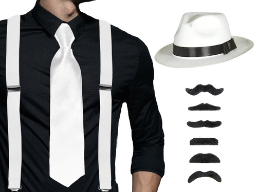 Set gangster alb - 1 set.