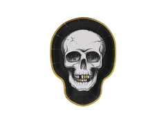 Farfurii craniu - 19 x 25 cm - 10 buc.