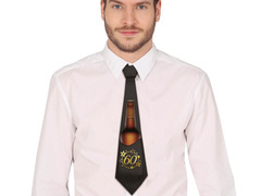 Cravată aniversară pentru șaizeci de ani - 1 buc.