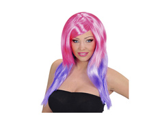 Peruca roz și violet în două tonuri