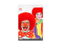 Red clovn peruca afro păr